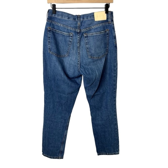 Everlane The Summer Jean Ripped Distressed Jeans Size 26 medium Wash - Picture 4 of 4